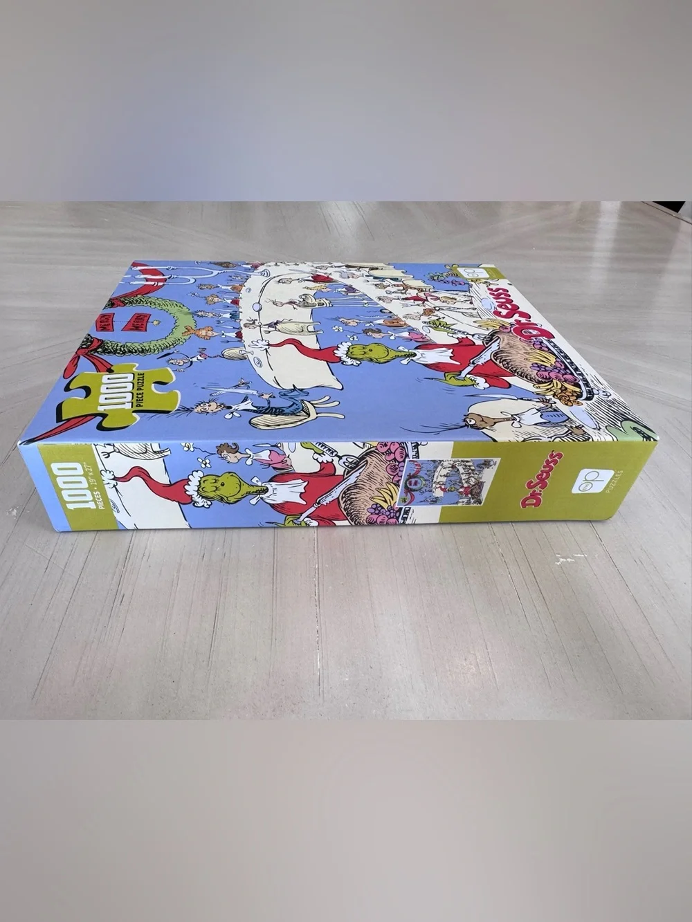 Dr. Seuss The Grinch Feast 1000 Piece Jigsaw Puzzle – Brand New in Box